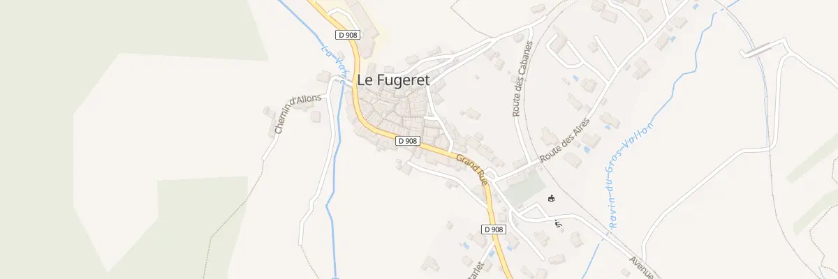 Plan du 5097 Le Village au Fugeret