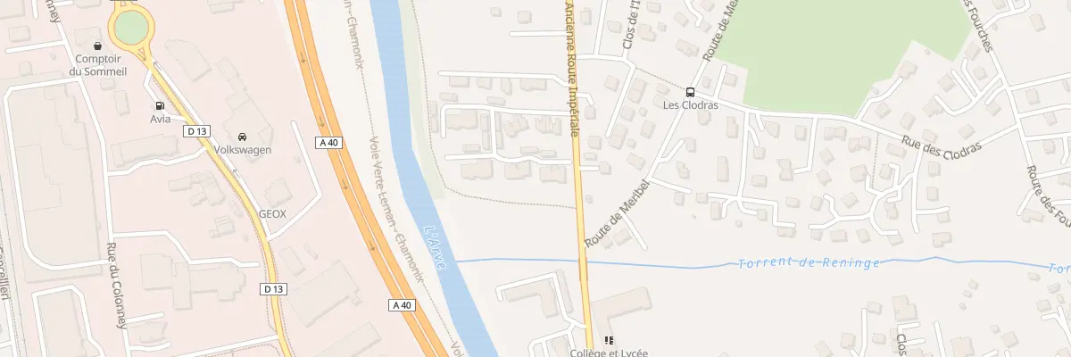 Plan du 55 Clos des Perce Neige à Sallanches
