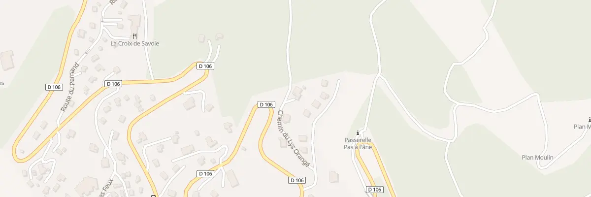 Plan du 115 Che du Lys Orangé à Arâches-la-Frasse