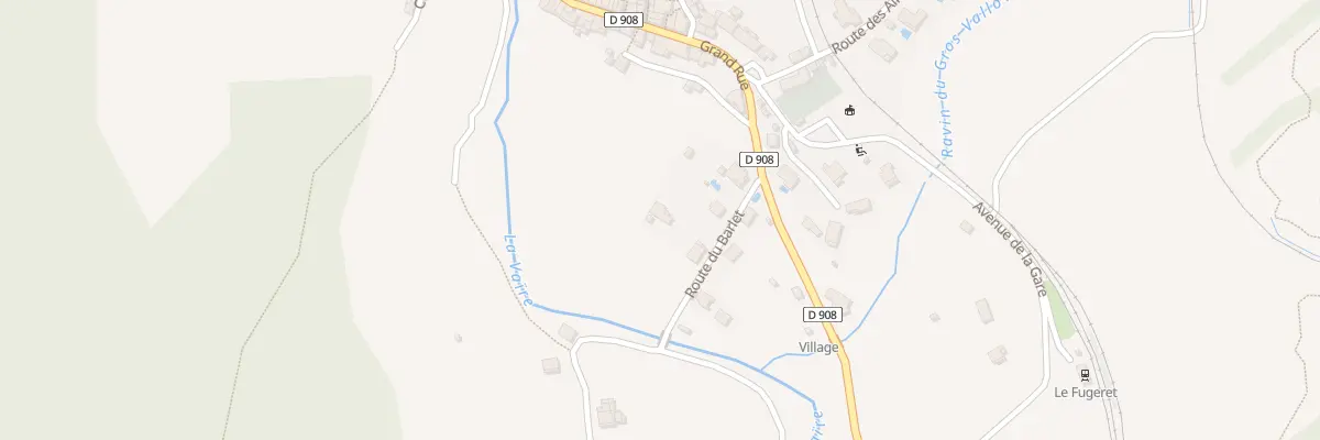Plan du 5058 La Basse Condamine au Fugeret