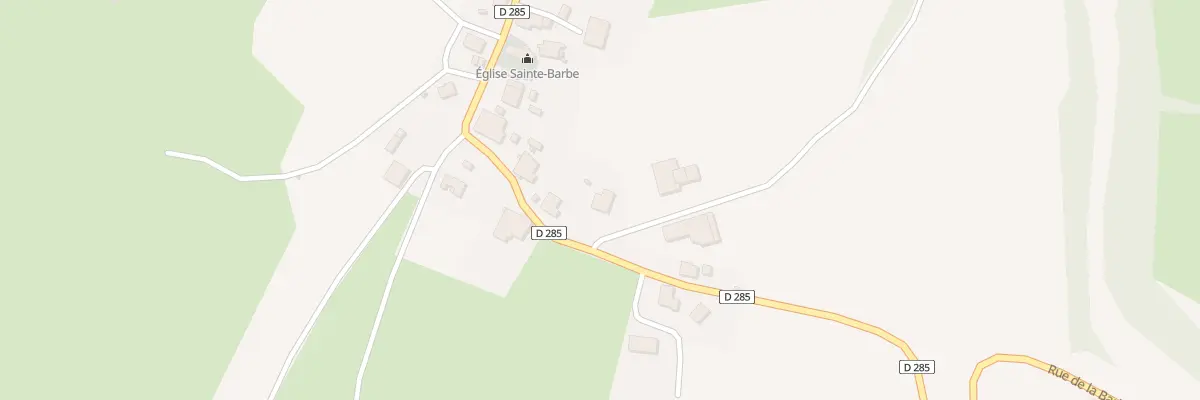 Plan du 5 Rue de la Barbèche à Vernois-lès-Belvoir