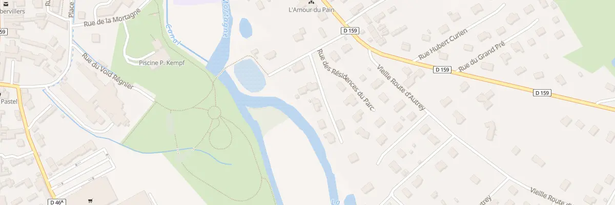 Plan du 14 Imp des Cristalleries à Rambervillers