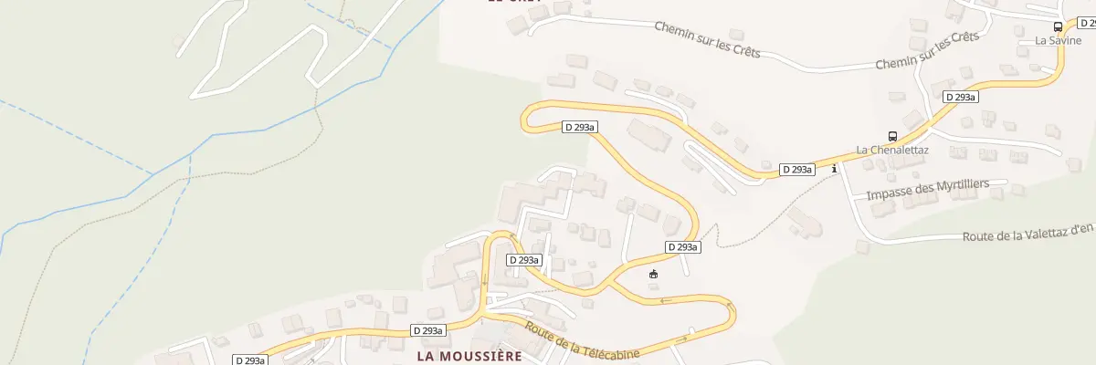 Plan du 2866 Rte de la Moussière d’en Haut à Saint-Jean-d’Aulps