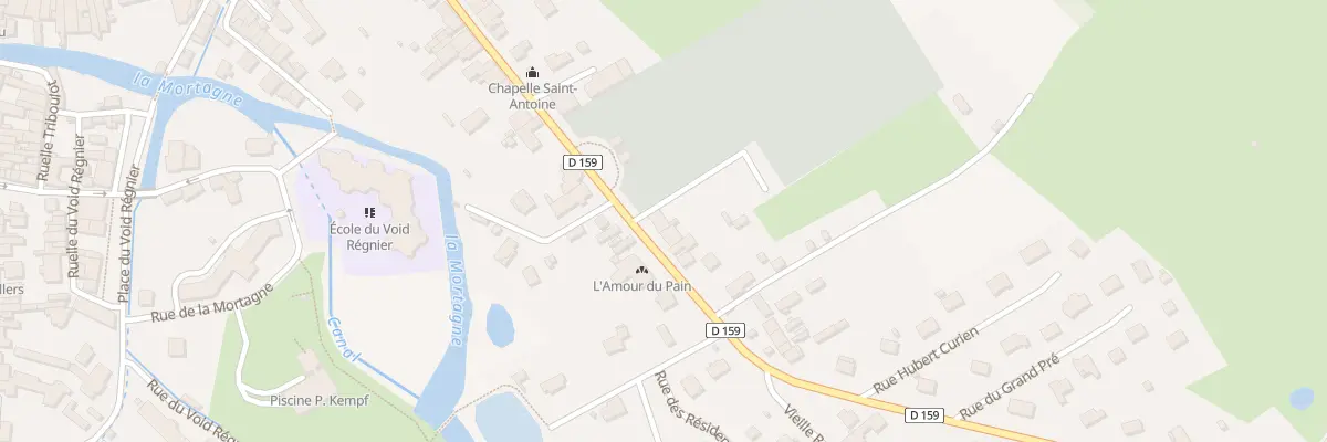 Plan du 37 Fg de la Chipotte à Rambervillers