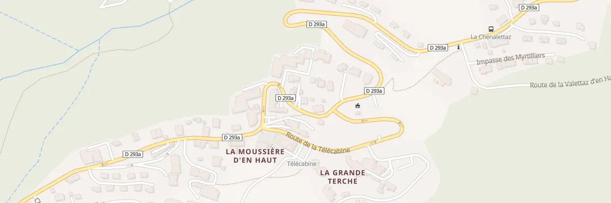 Plan du 2802 Rte de la Moussière d’en Haut à Saint-Jean-d’Aulps
