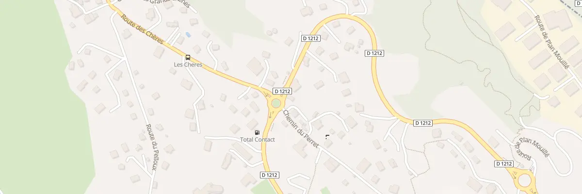 Plan du 644 Rte de Sallanches à Combloux