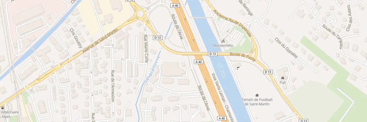 Plan du 150 Rte de l’Arve à Sallanches