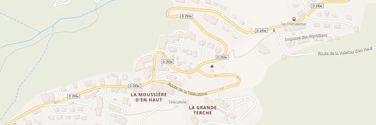 Plan du 2762 Rte de la Moussière d’en Haut à Saint-Jean-d’Aulps