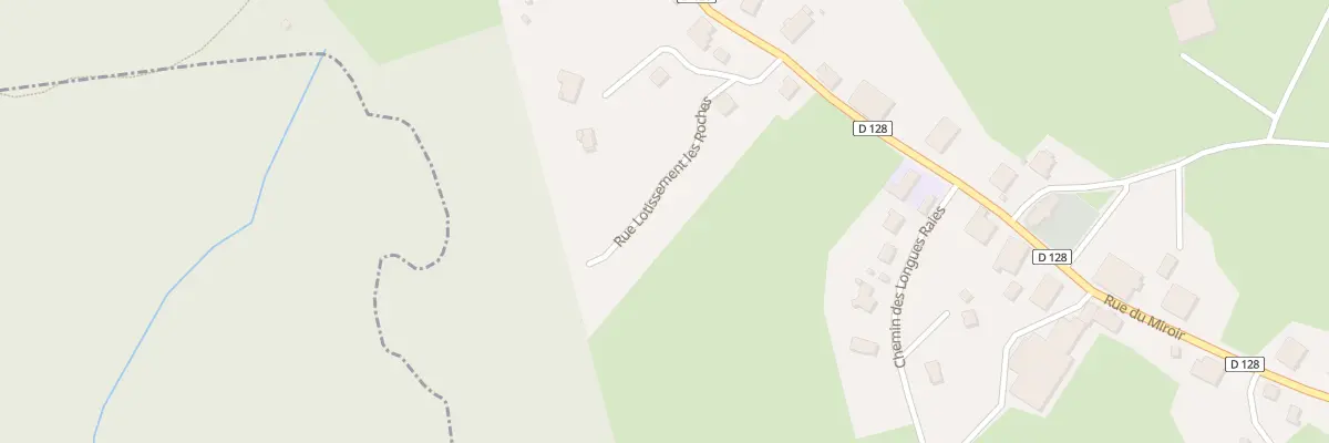Plan du 7 Rue Lotissement Les Roches à Plaimbois-du-Miroir
