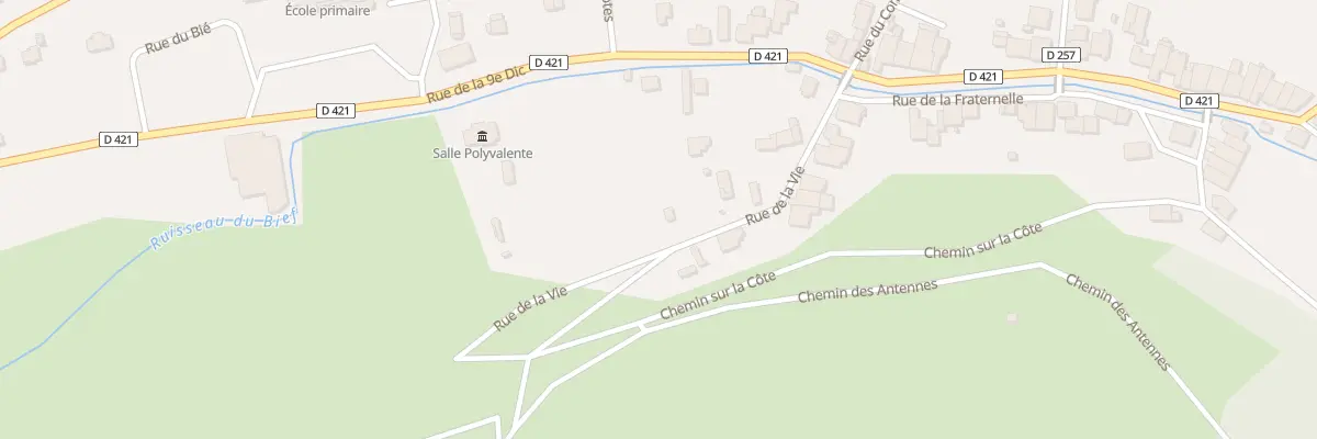 Plan du 7B Rue de la Vie à Saint-Maurice-Colombier