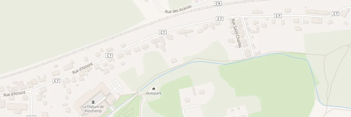 Plan du 70 Rue d’Amont à Ronchamp
