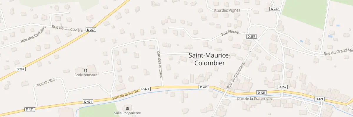 Plan du 4 Imp des Champs de Bard à Saint-Maurice-Colombier