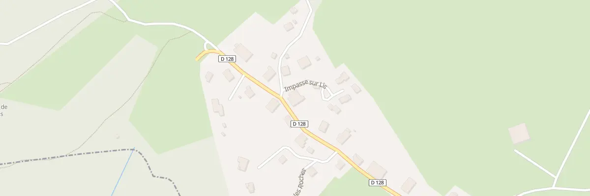 Plan du 41 Rue du Miroir à Plaimbois-du-Miroir