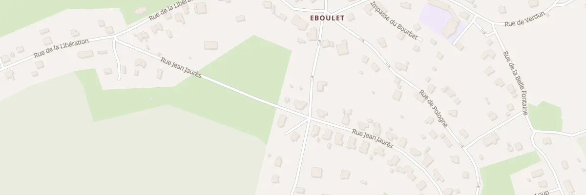 Plan du 3B Rue Jean Jaurès à Champagney