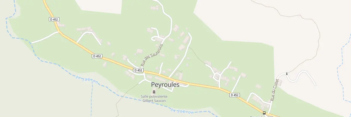 Plan du 5075 Les Sauterons à Peyroules
