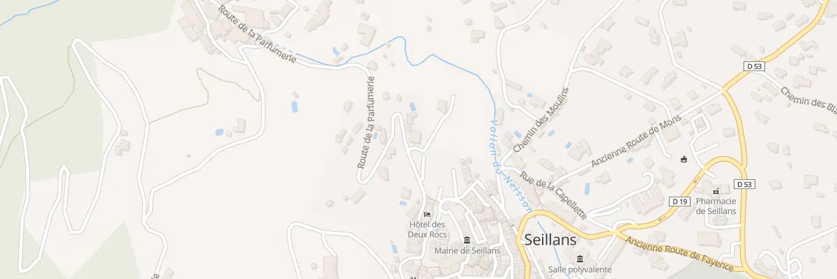 Plan du 5802 Noyer de Pierre à Seillans