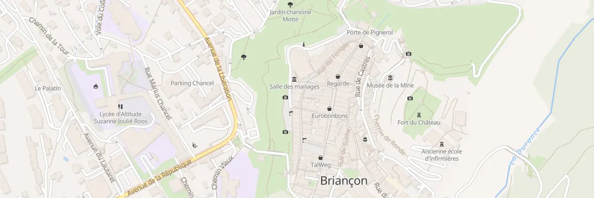 Plan du 7 Rue Cdt Carlhan à Briançon
