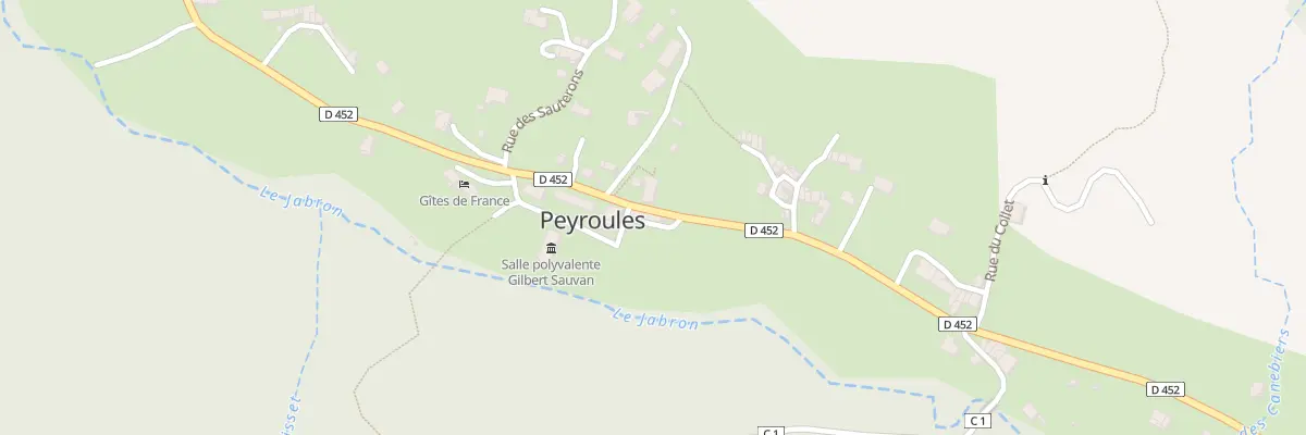 Plan du 5053 Les Ricards à Peyroules