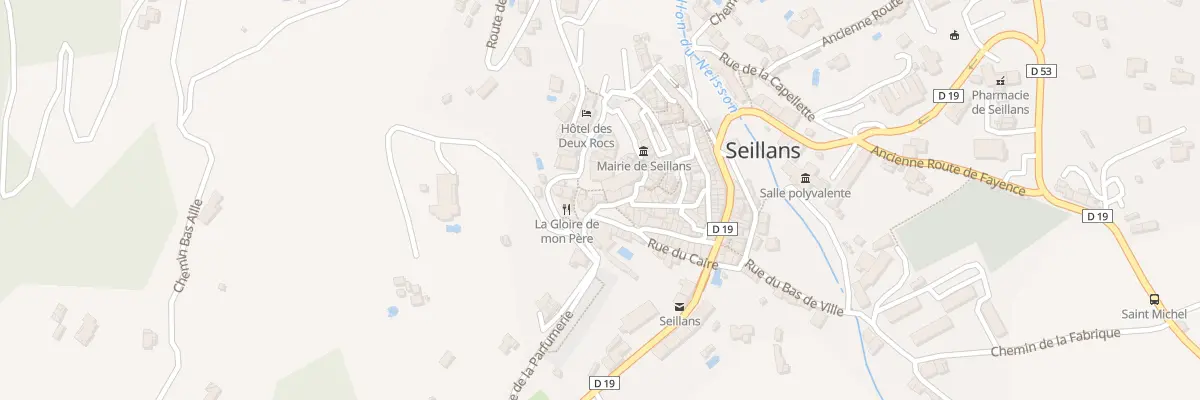Plan du 5469 Le Village à Seillans