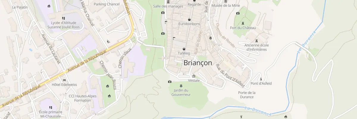 Plan du 59 Grande Rue à Briançon