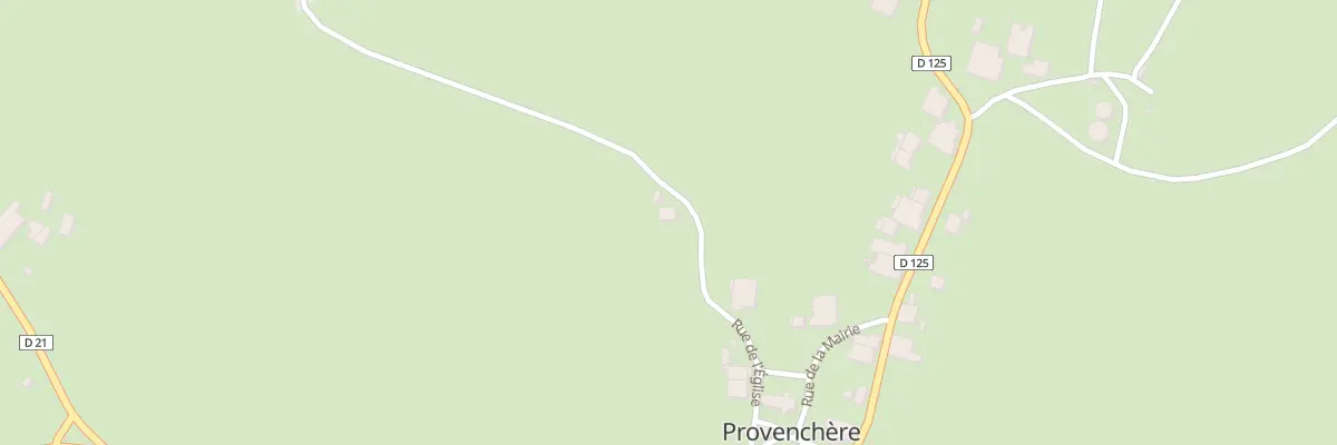 Plan du 10 Rue de l’Eglise à Provenchère