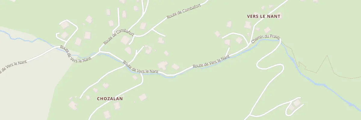 Plan du 953 Rte de Vers le Nant à Demi-Quartier