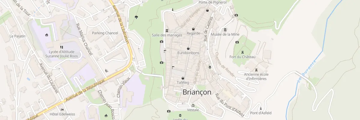 Plan du 45 Grande Rue à Briançon