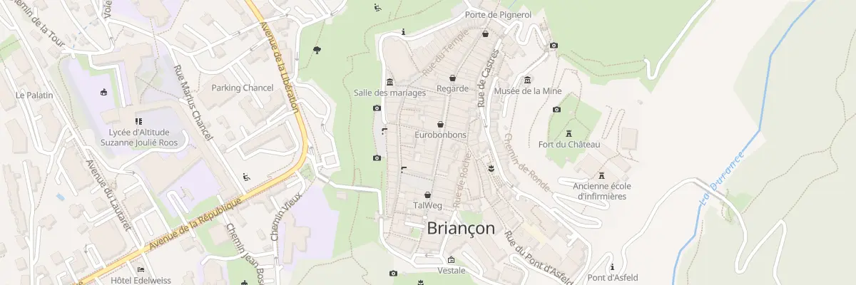 Plan du 41 Grande Rue à Briançon