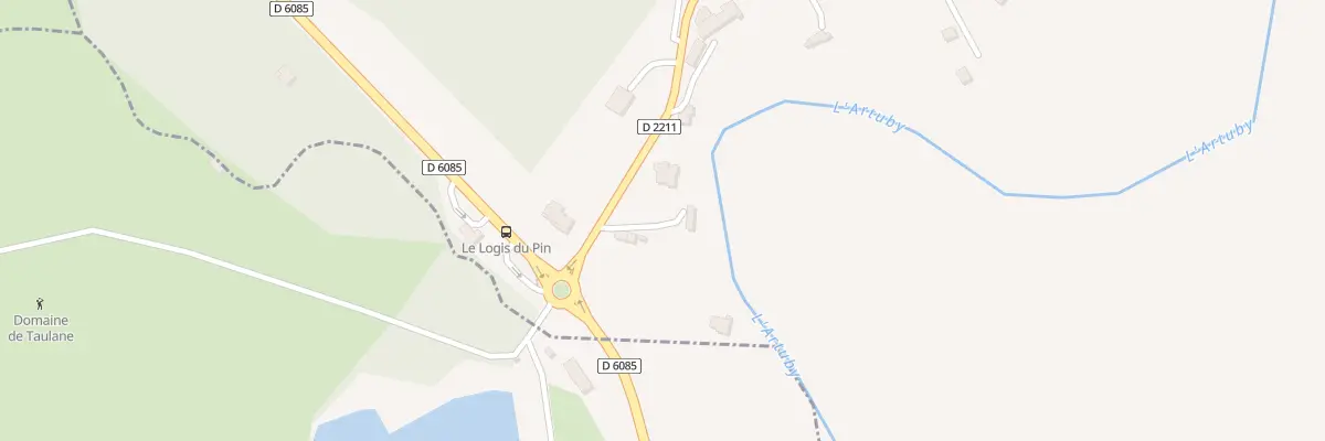 Plan du 48 Rte de Saint-auban à Séranon