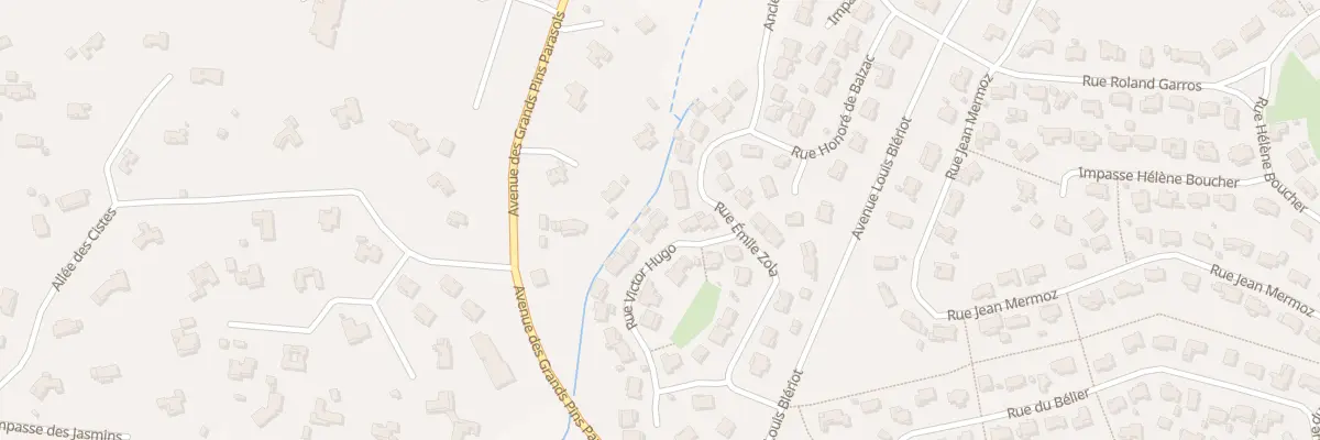 Plan du 20 Rue Victor Hugo à Roquebrune-sur-Argens