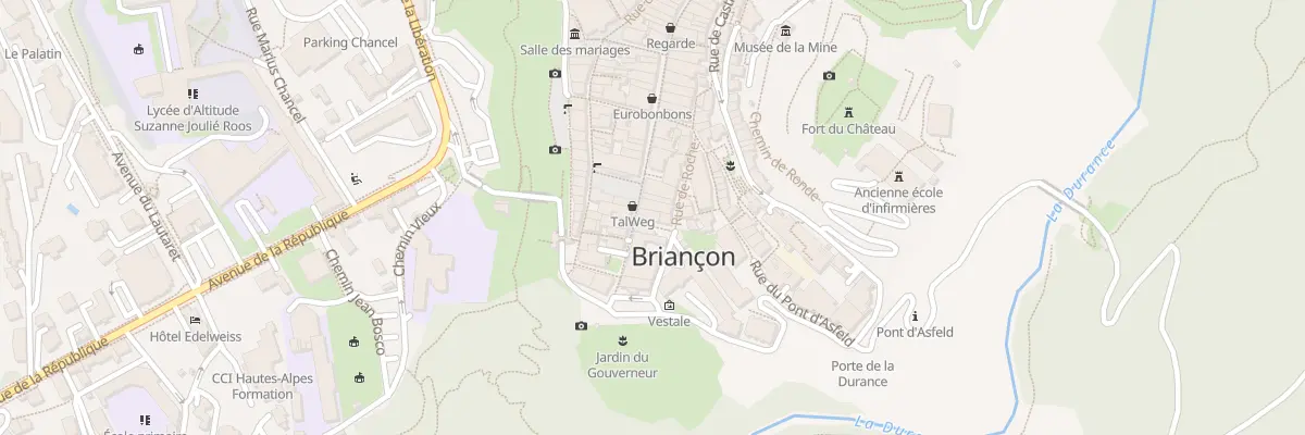 Plan du 2 Rue Dom Chautard à Briançon