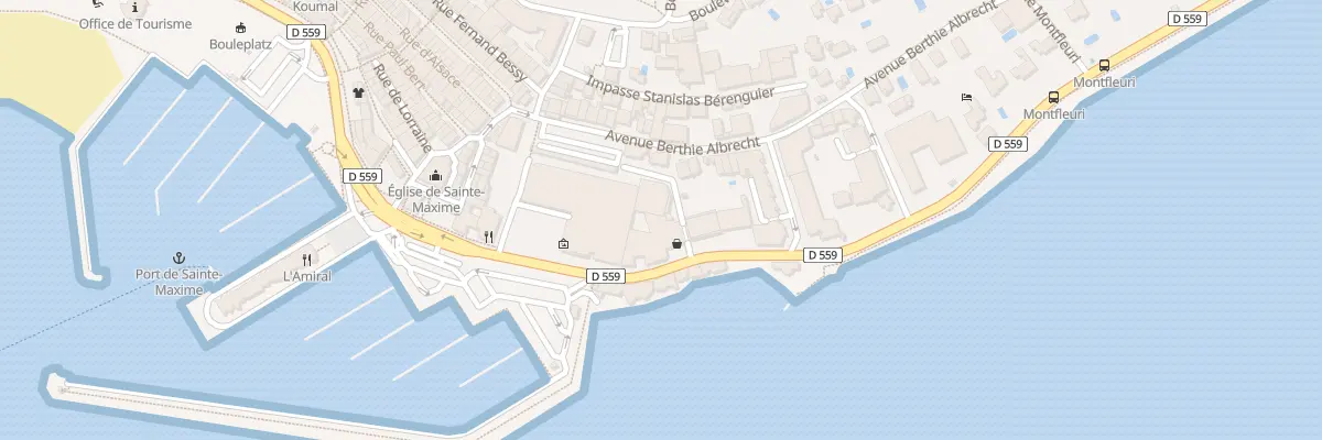 Plan du 26 Av General Leclerc à Sainte-Maxime