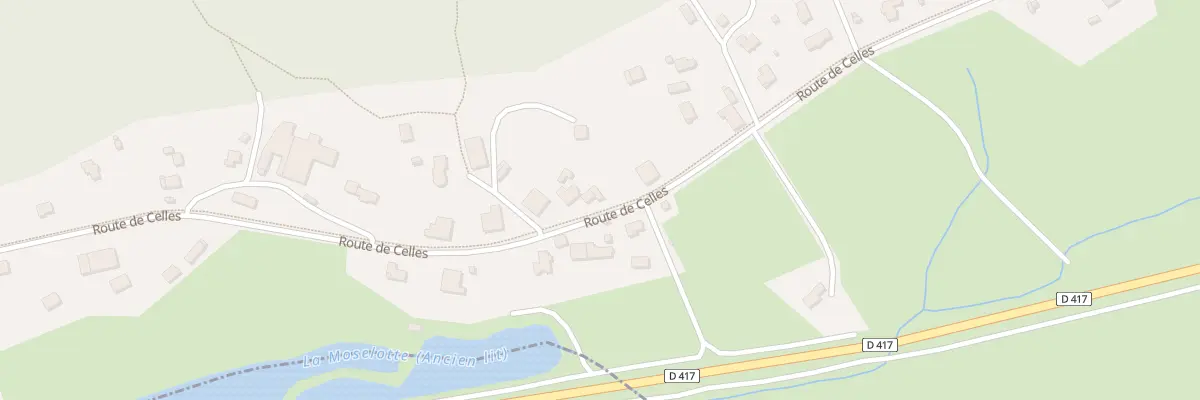 Plan du 66 Rte de Celles à Saint-Amé