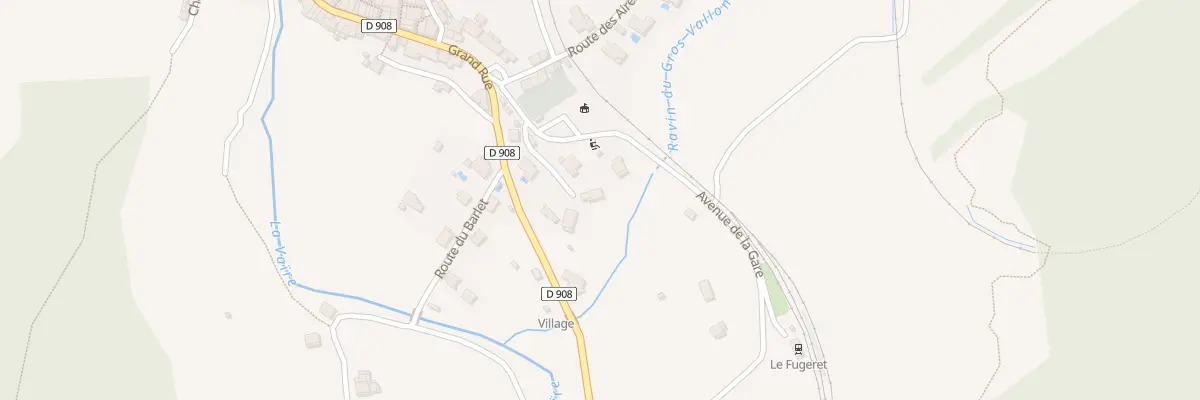 Plan du 79 Che des Naïs au Fugeret