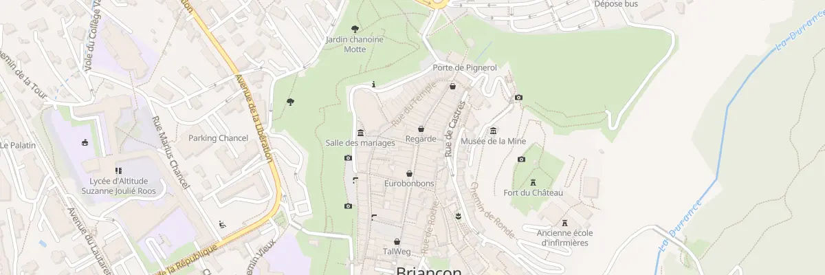 Plan du 25 Grande Rue à Briançon