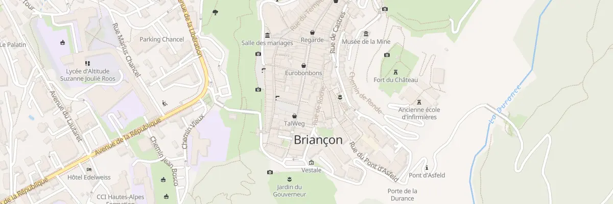 Plan du 50 Grande Rue à Briançon