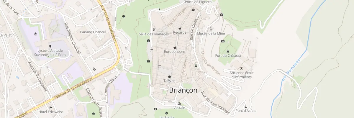 Plan du 48 Grande Rue à Briançon
