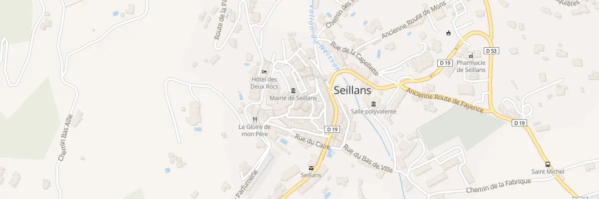 Plan du 6044 Le Village à Seillans