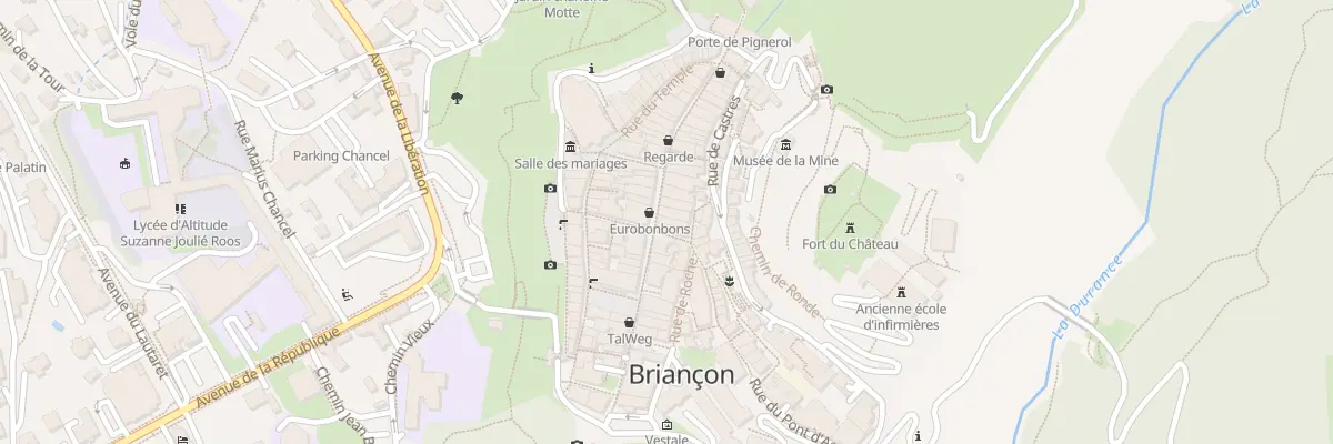 Plan du 44 Grande Rue à Briançon