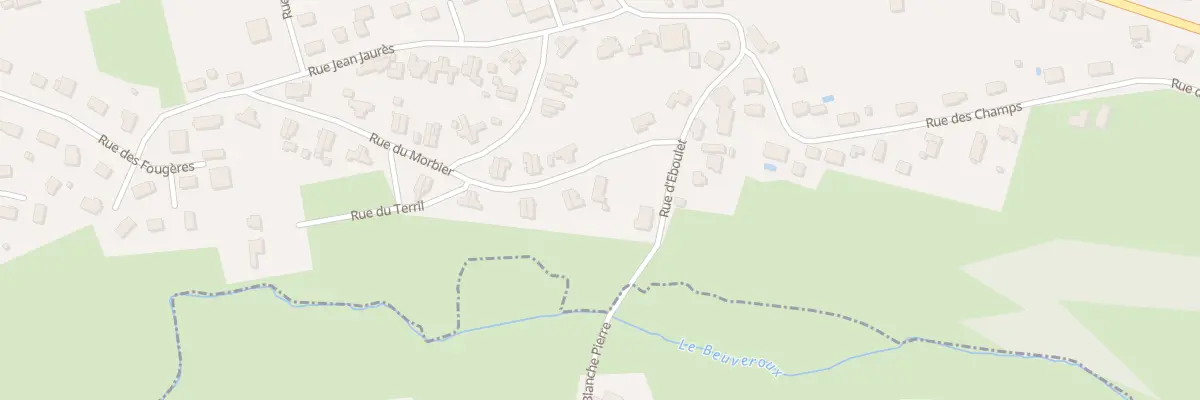 Plan du 32 Rue du Morbier à Ronchamp