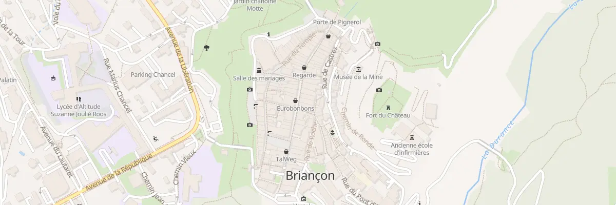 Plan du 42 Grande Rue à Briançon