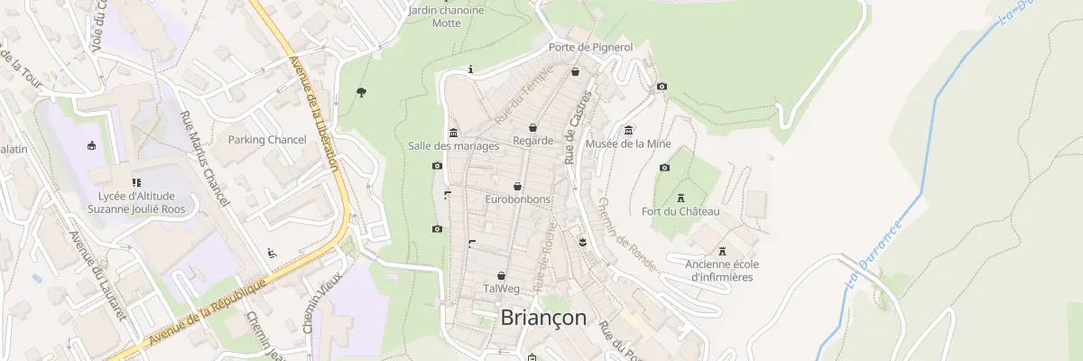 Plan du 40 Grande Rue à Briançon