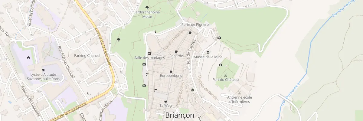 Plan du 30 Grande Rue à Briançon