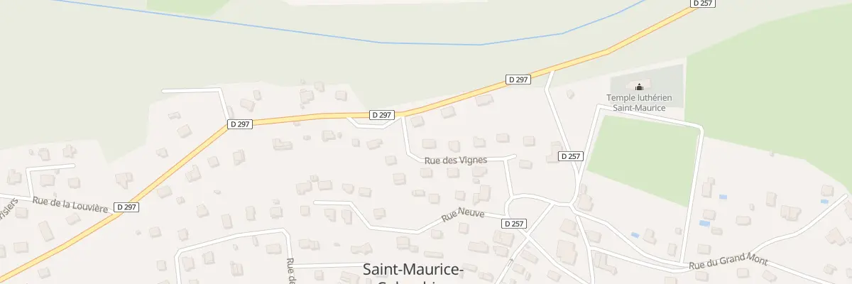 Plan du 12 Rue des Vignes à Saint-Maurice-Colombier