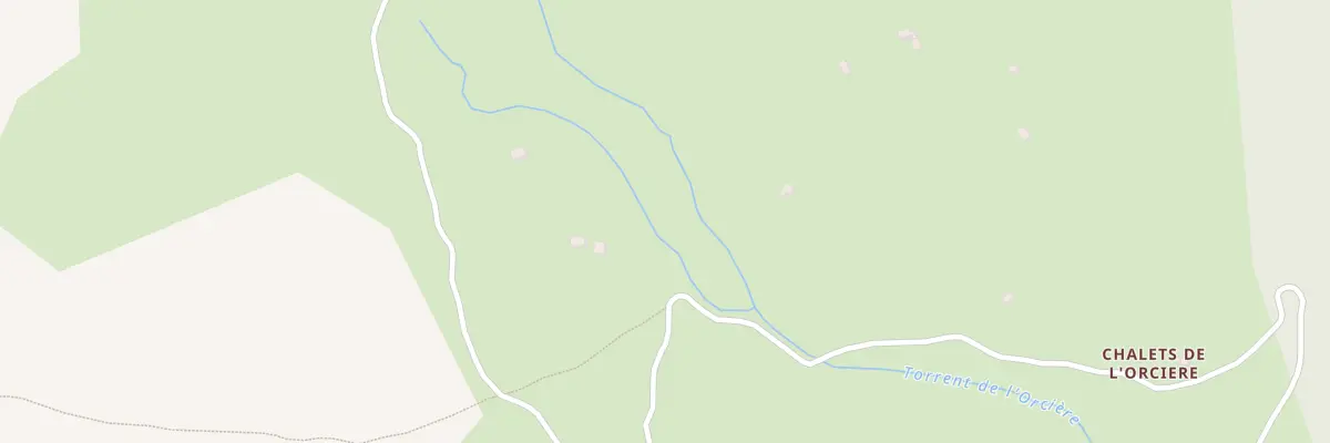 Plan du 5726 L’Orciere à Villar-Saint-Pancrace