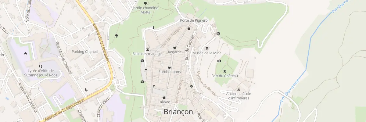Plan du 32 Grande Rue à Briançon