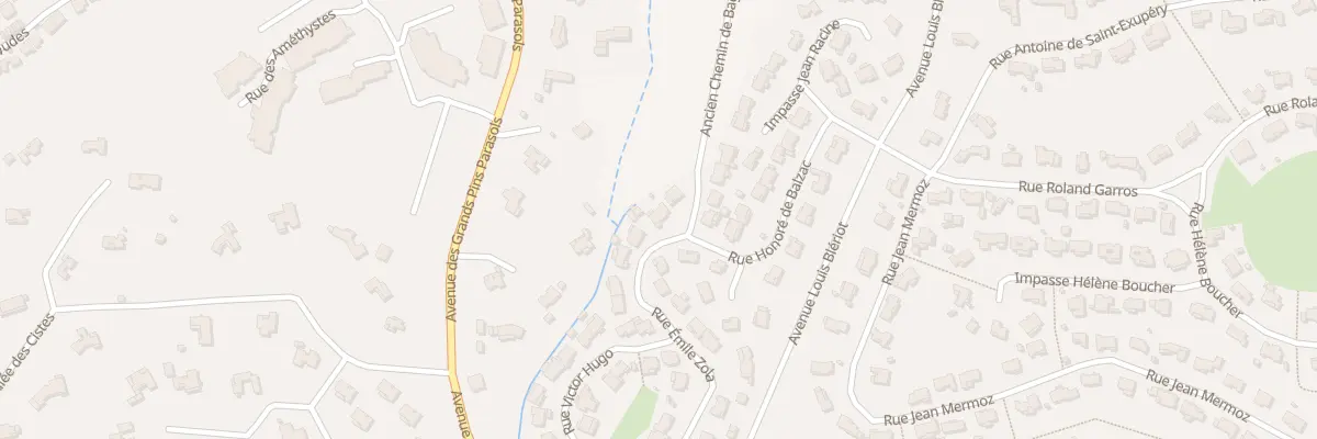 Plan du 22 Rue Emile Zola à Roquebrune-sur-Argens