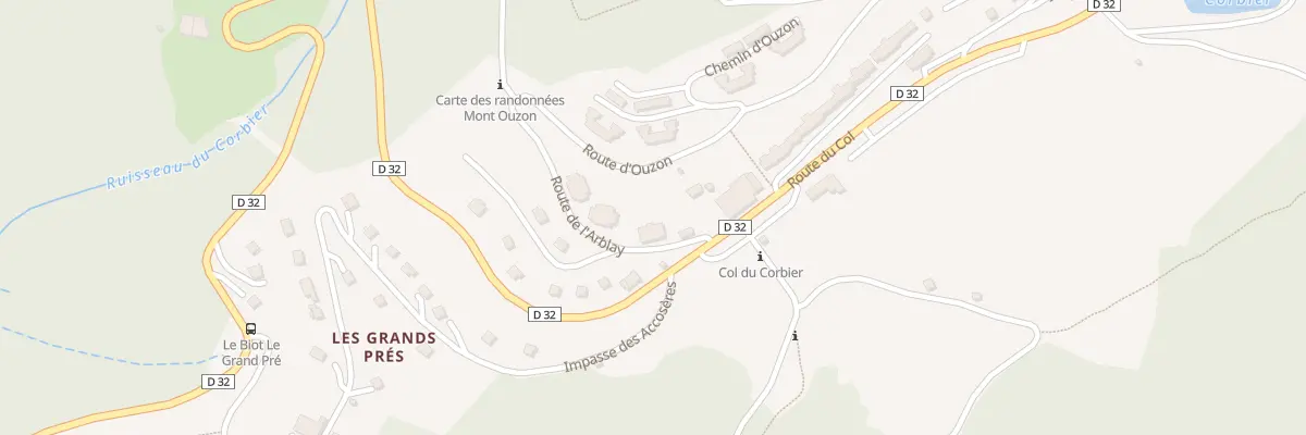 Plan du 50 Rte de l’Arblay au Biot