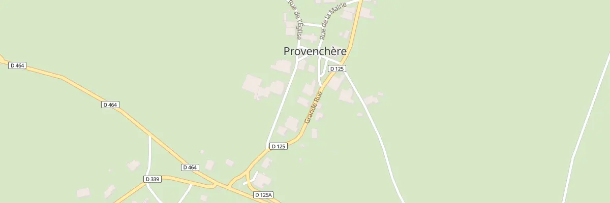 Plan du 10 Rue Grande à Provenchère