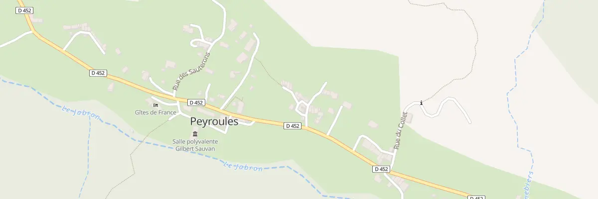 Plan du 5063 Les Ricards à Peyroules